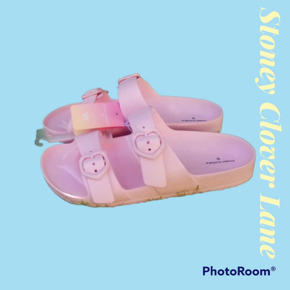 Stoney Clover light pink sandals